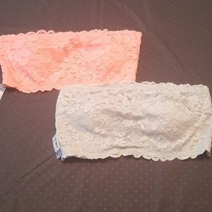 Underwire lace bandeau